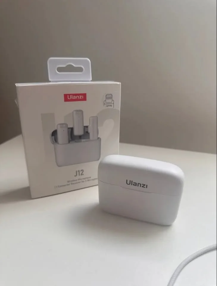 Kit de Microfones de Lapela Sem Fio Ulanzi J12 (USB-C) — foto 1