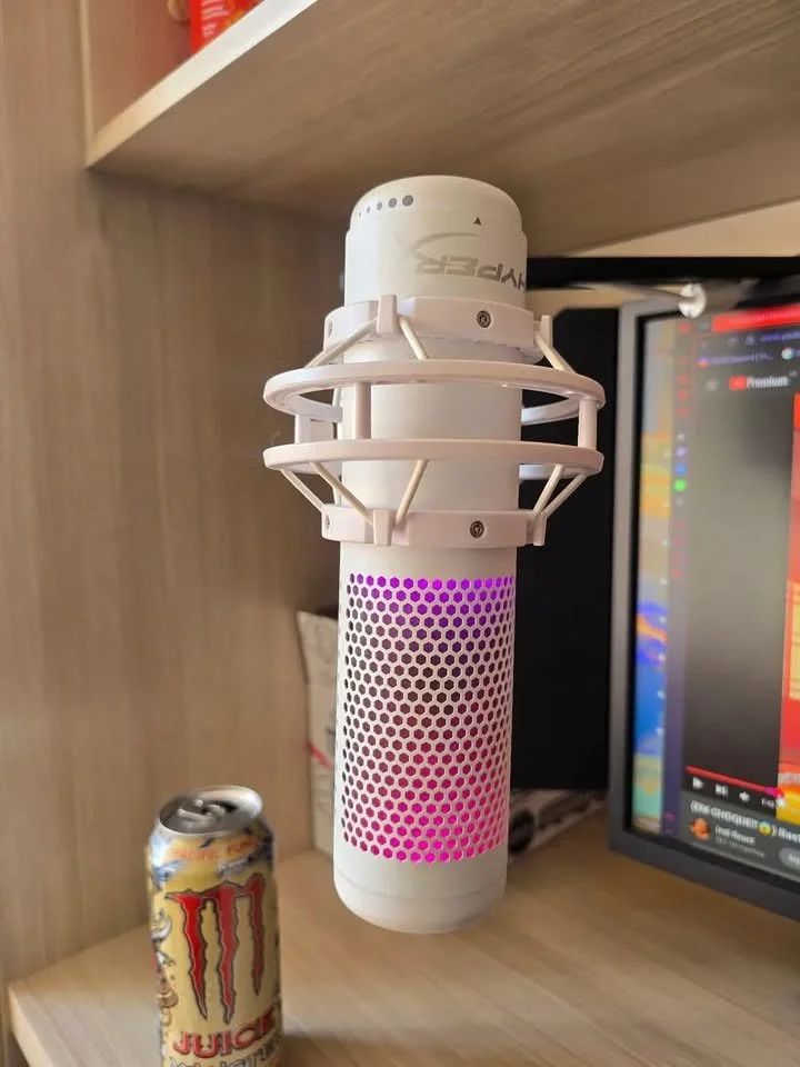 Microfone Quadcast HyperX RGB USB — foto 1