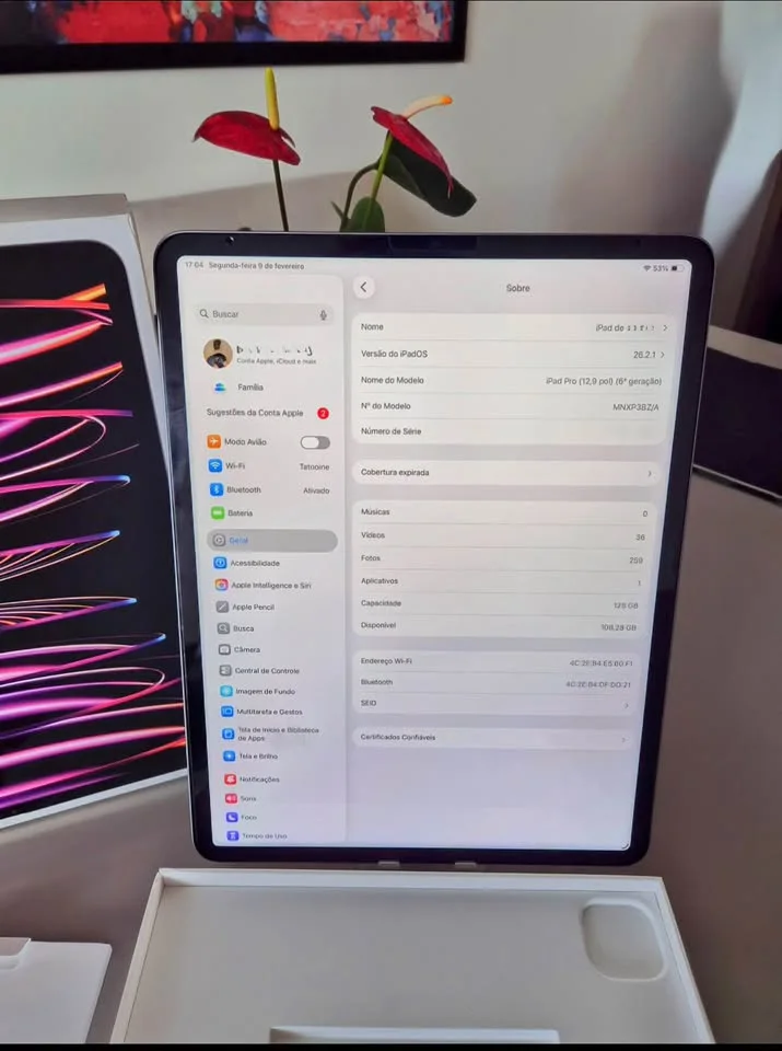 Ipad Pro 12.9” 2025 Wifi+5G com Garantia Apple — foto 4